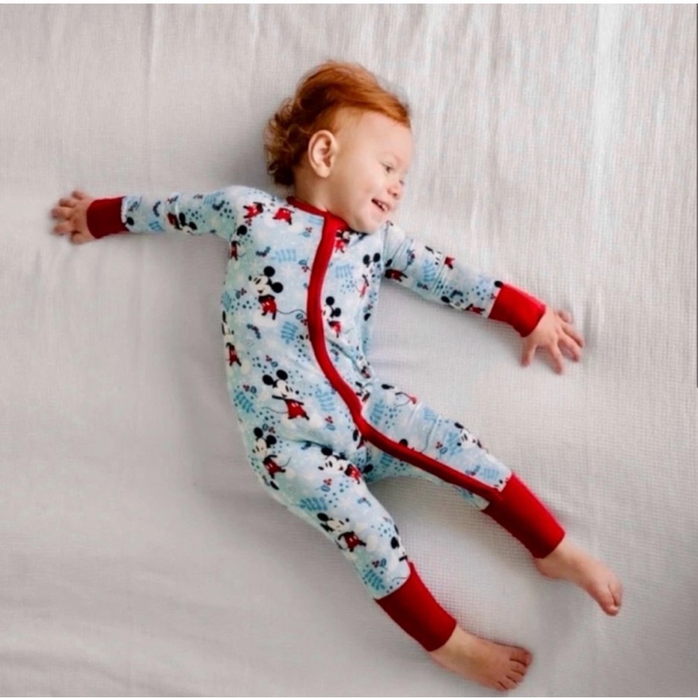 Little Sleepies Disney Mickey Mouse Winter Footie
